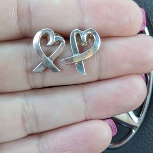 Paloma Picasso heart studs